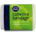 Cohesive Bandage - Latex Free White 7.5cm x 4m