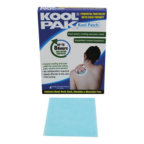 Kool Patch 13 x 9.5cm - Pack of 4