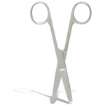 Nurses Scissors - Stainless Steel 5" - s/s