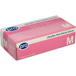 Ultraflex Pink Nitrile Glove Powder Free - Extra Small x 100