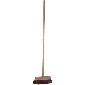 10" Broom - Stiff Bristles with 120cm Handle