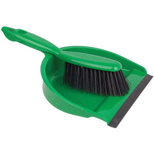 Professional Dustpan & Brush Set Stiff Bristles