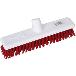 12" Washable Broom - Stiff Bristles