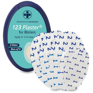 123 Blister Plasters x 5