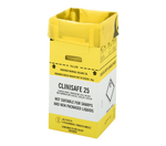 25 Litre Clinisafe Yellow Cardboard Carton x 10