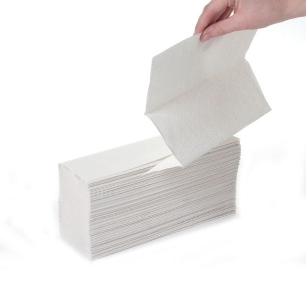 2ply White Laminated Z-Fold x 2970 Sheets