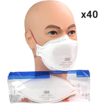 3M Aura 9330+ Particulate Respirator FFP3 Face Mask - Unvalved - Box of 440