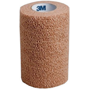 3M Coban Self-Adherent Bandage - Flesh - 10cm x 4.5m (Box of 18)