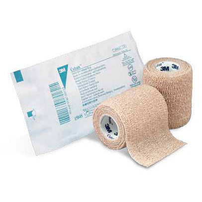 3M Coban Self-Adherent Bandage, Skin Tone - 2.5cm x 4.5m x 30