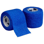 3M Coban Self-Adherent Bandage x 30 - Blue - 2.5cm x 4.5m