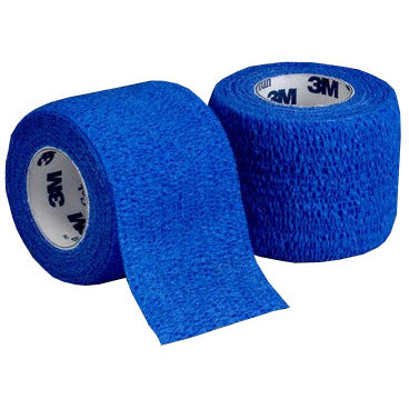 3M Coban Self-Adherent Bandage x 30 - Blue - 2.5cm x 4.5m