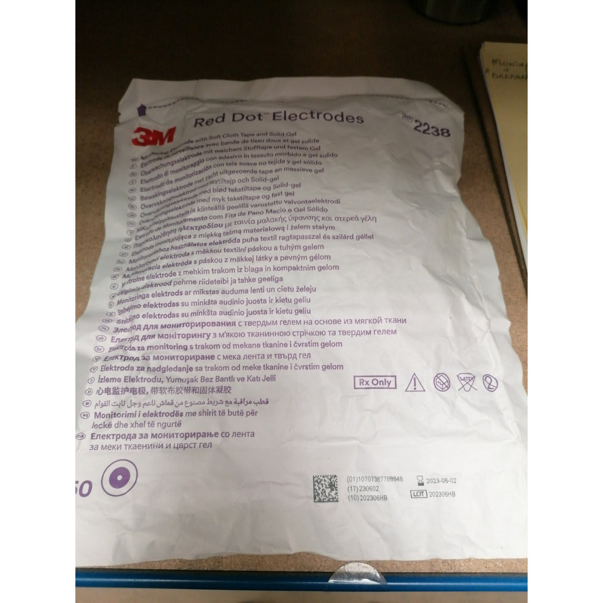 3M Reddot Soft Cloth Monitoring Electrode