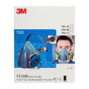 3M Reusable Half Face Mask, Small