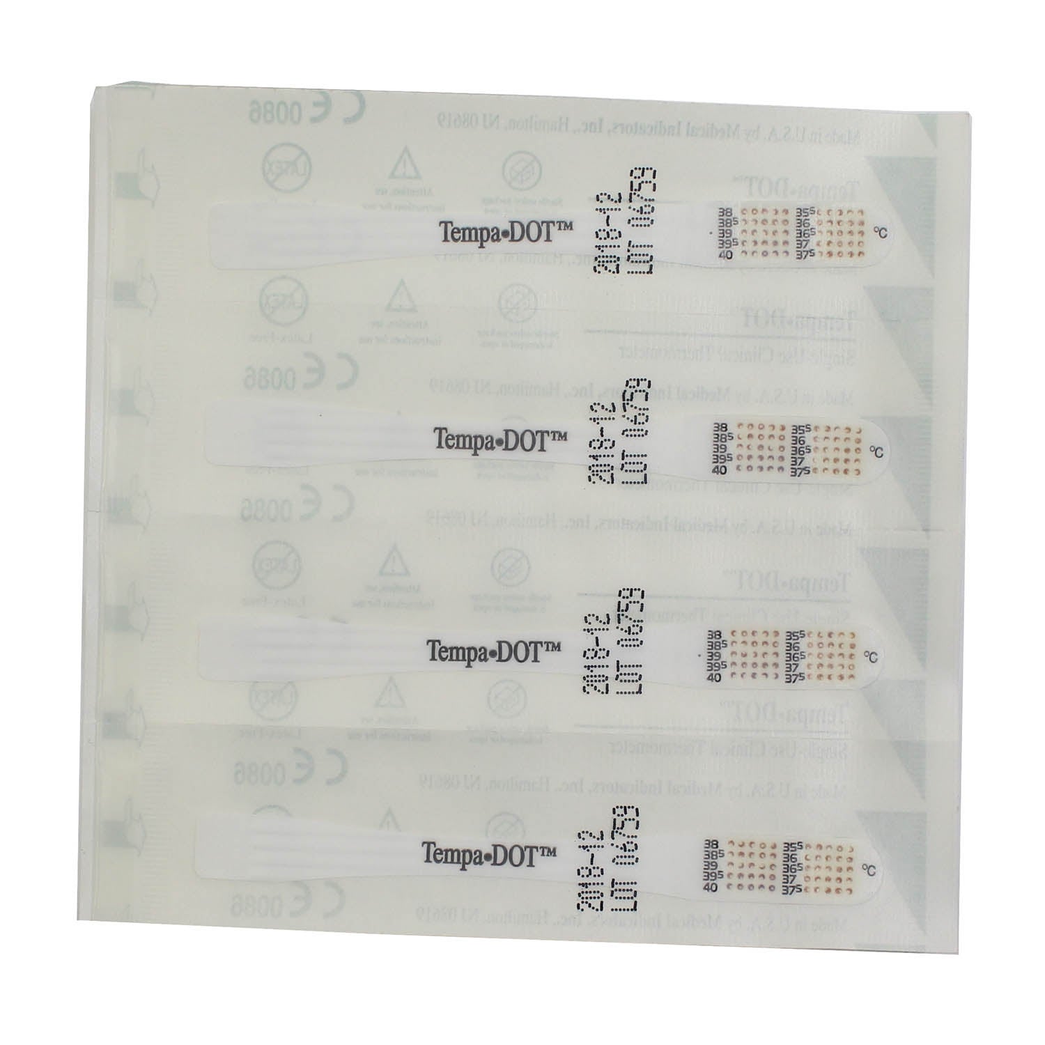 3M Tempadots Disposable Thermometers x 100