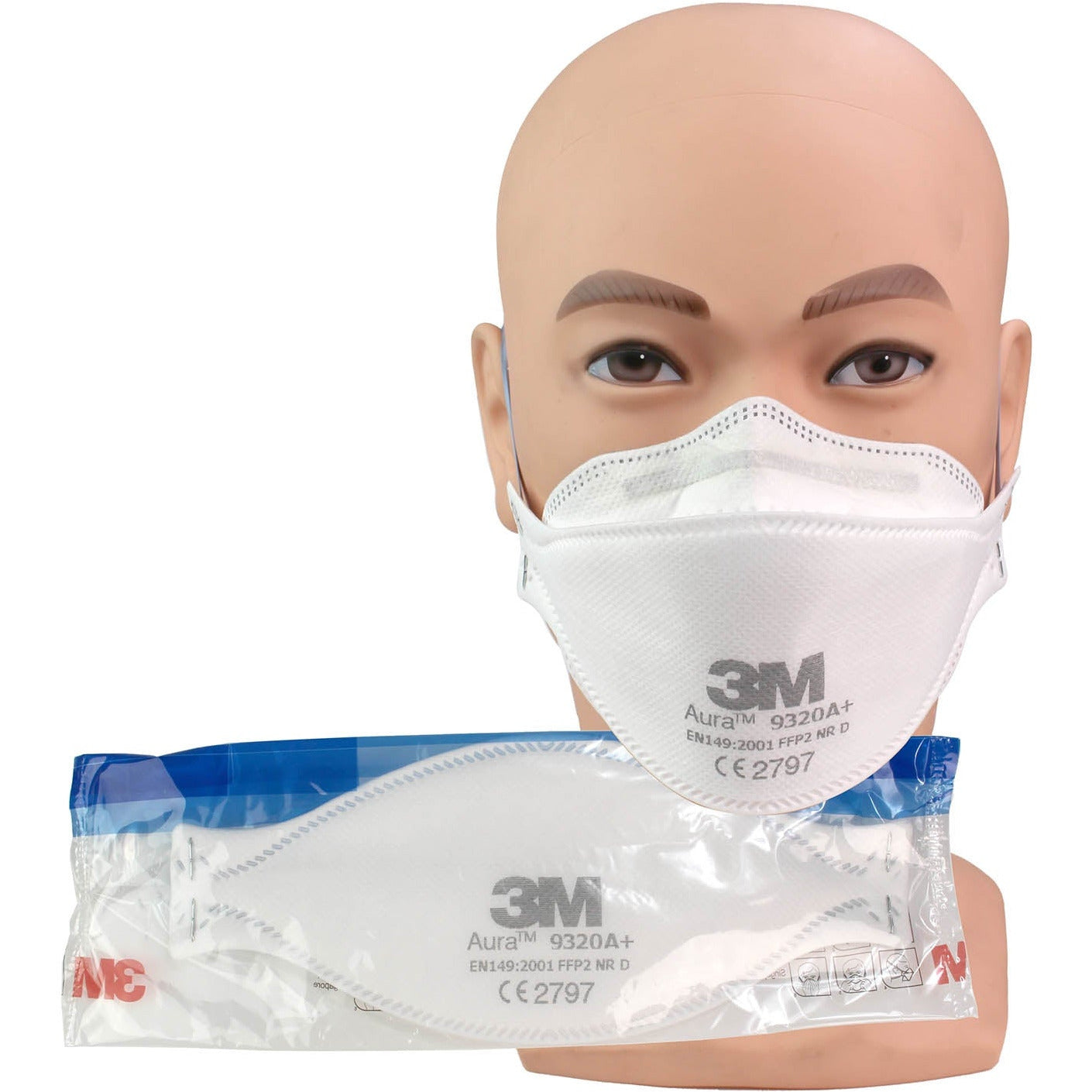 3M™ Aura™ 9320+ FFP2 Respirator Face Mask