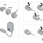 Seca 401 Mains Adaptor (CE9F)