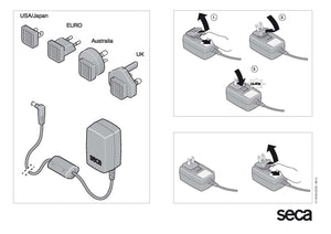 Seca 401 Mains Adaptor (CE9F)