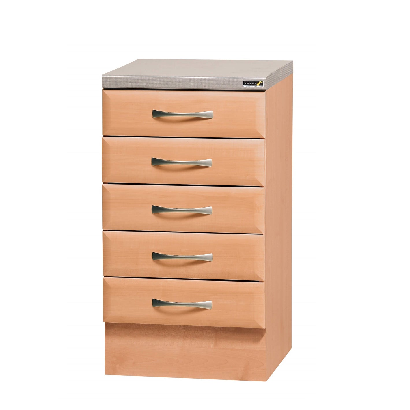 50cm 5 Drawer Pack - Beech