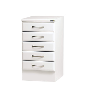 50cm 5 Drawer Pack - White (High Gloss)