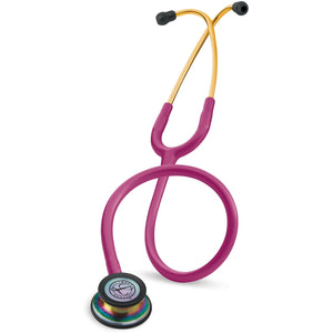 Littmann Classic III Monitoring Stethoscope: Raspberry Rainbow 5806