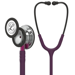 Littmann Classic III Monitoring Stethoscope: Mirror & Plum - Pink Stem 5960