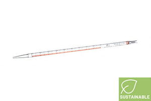Pipette, 10 ml, graduated 1/10 ml, sterile, individually wrapped, 25 pcs./bag