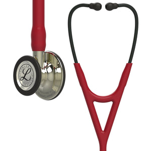 Littmann Cardiology IV Diagnostic Stethoscope: Champagne & Burgundy Tube 6176