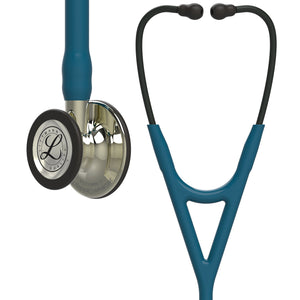 Littmann Cardiology IV Diagnostic Stethoscope: Champagne & Caribbean Blue 6190