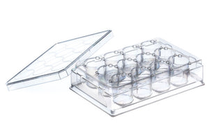 THINCERT PLATE, 12 WELL, PS, LID, STERILE