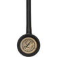 Littmann Master Cardiology Stethoscope: Black & Brass 2175