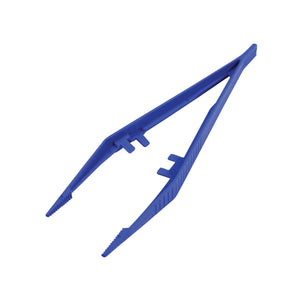 Instrapac Plastic Forceps - Blue - 13cm