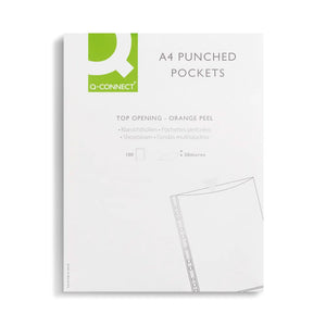 A4 Punched Pockets A4 - Pack of 100