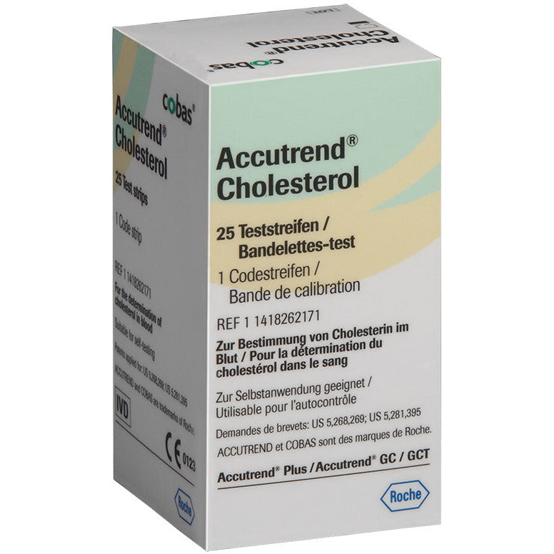 Accutrend Cholesterol Strips x 25