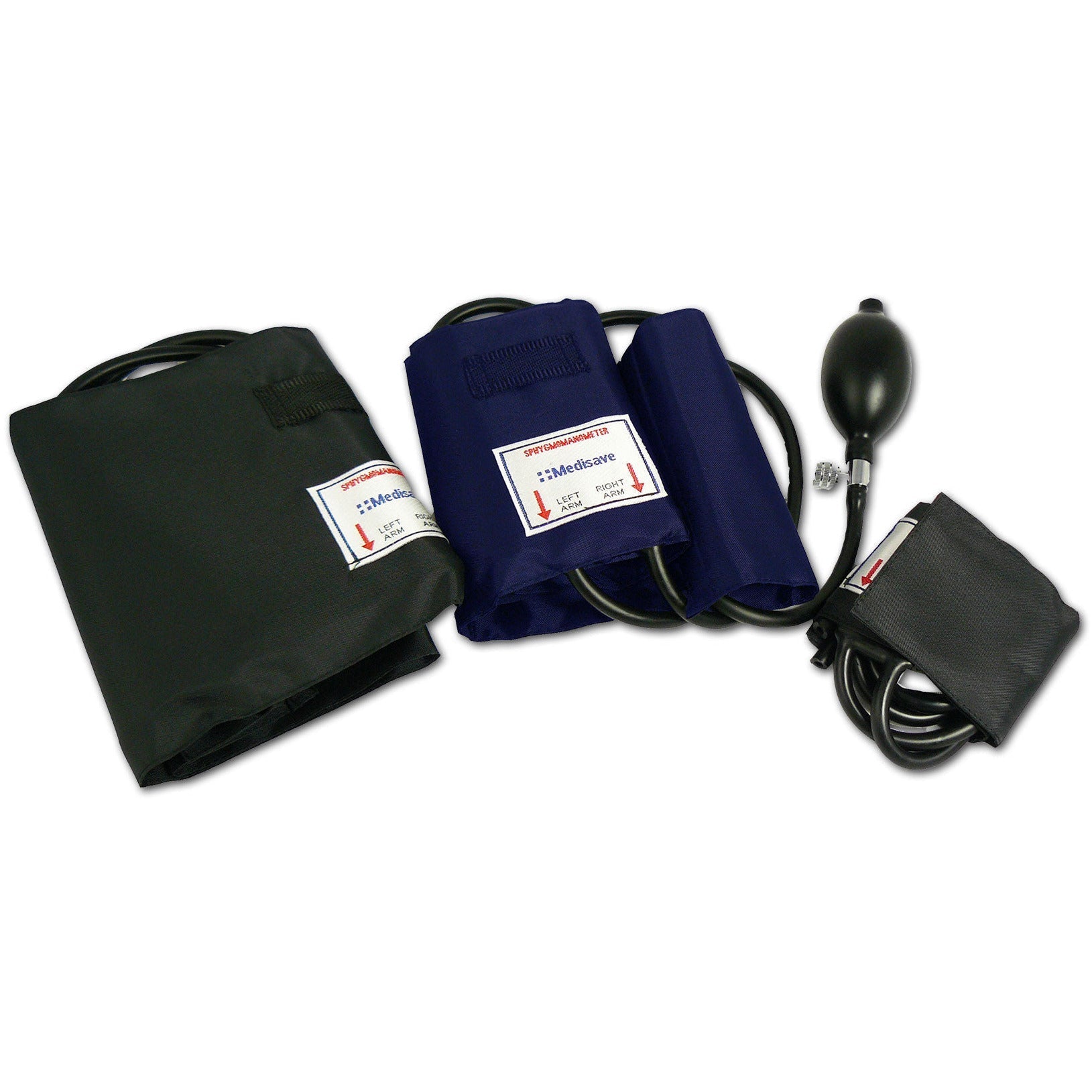 Aneroid Sphyg Family Practice Kit: Small, Medium & Large Cuffs