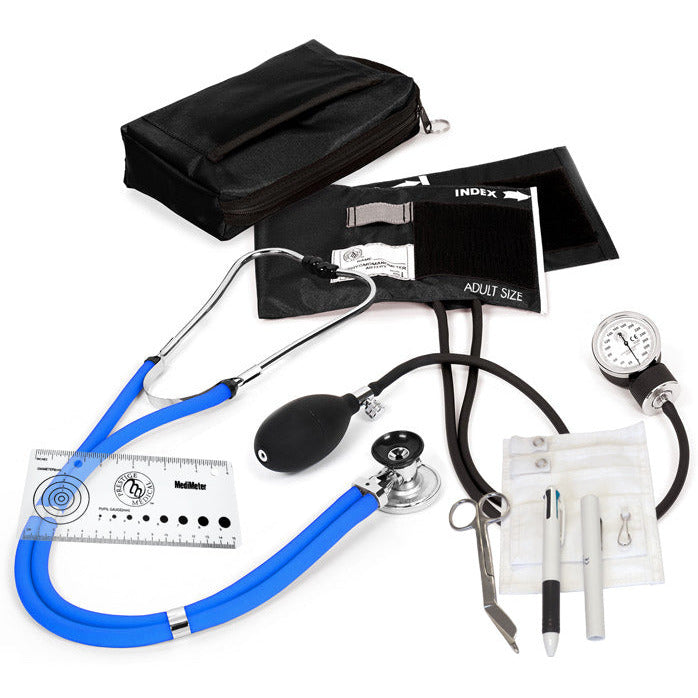 Aneroid Sphygmomanometer, Stethoscope & Accessories Nurse Kit