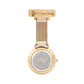 Annie Apple Nurses Fob Watch - Aurora - Rose Gold - Mesh - 35mm