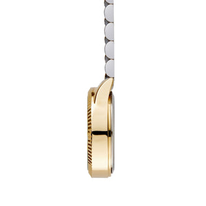 Annie Apple Nurses Fob Watch - Callista - Gold/Silver - Link - 35mm