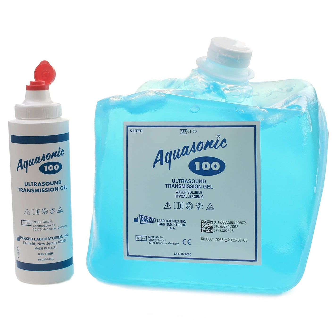 Aquasonic Ultrasound Transmission Gel 5 litre SONICPAC with dispenser