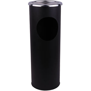 Ash Stand and Litter Bin - Black