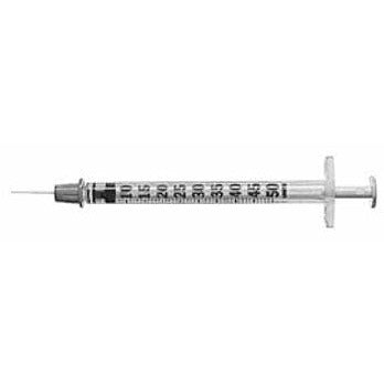 BD 0.5ml Insulin Syringe & Needle 12.7mm x 29g x 200