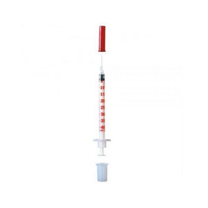 BD Microfine+ Insulin Syringe 1ml U40 with Needle 29Gx12.7mm - Box of 100