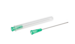 BD Microlance 3 needles, 21G, 25mm, 1", thin, regular, Green - Box of 100