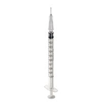 Becton Dickinson BD Plastipak Tuberculin Syringe 1ml (120 Syringes Per Box)