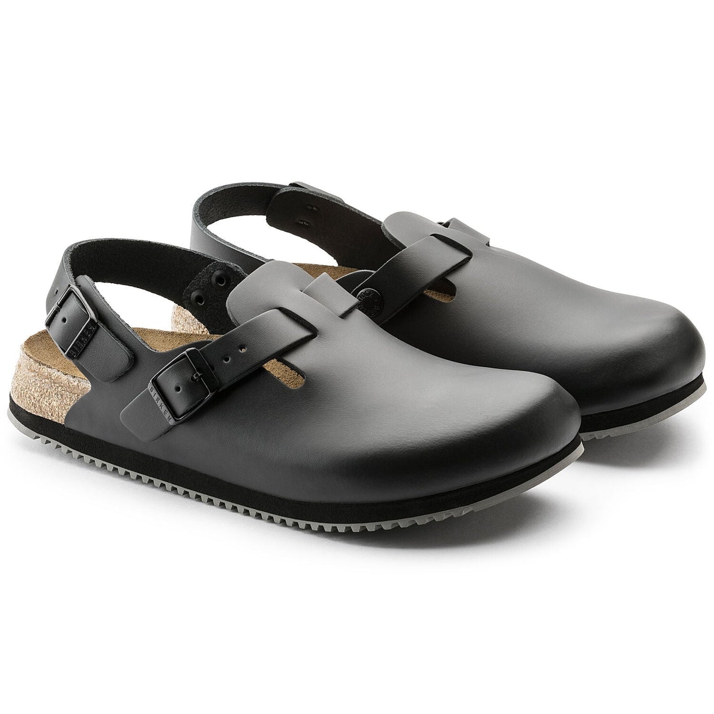 Birkenstock Tokio Super Grip - Natural Leather