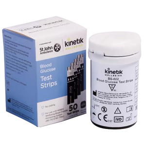 Blood Glucose Test Strips - Pack of 100 - (for BG-710 & BG-710B)