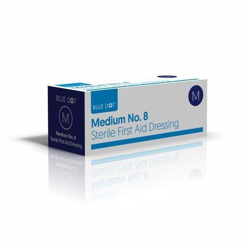 Blue Dot Medium Boxed Dressing 12cm x 12cm (Each)