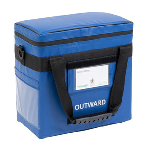 Blue Small Insulated Pathology Sample Carrier - 305mm x 305mm x 170mm