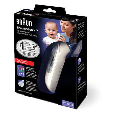 Braun Thermoscan 7 - IRT 6520 Ear Thermometer