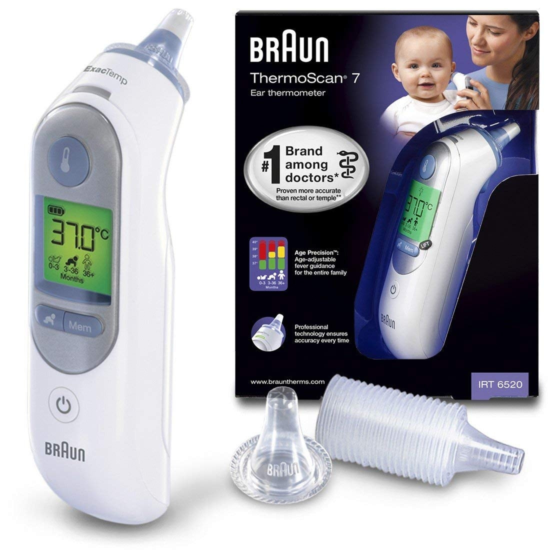 Braun Thermoscan 7 - IRT 6520 Ear Thermometer