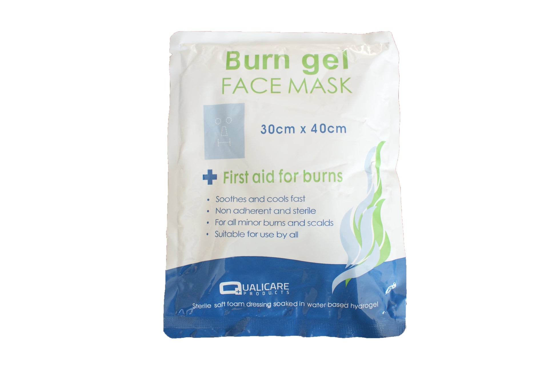 Burn Gel Dressing Face Mask - 30cm x 40cm